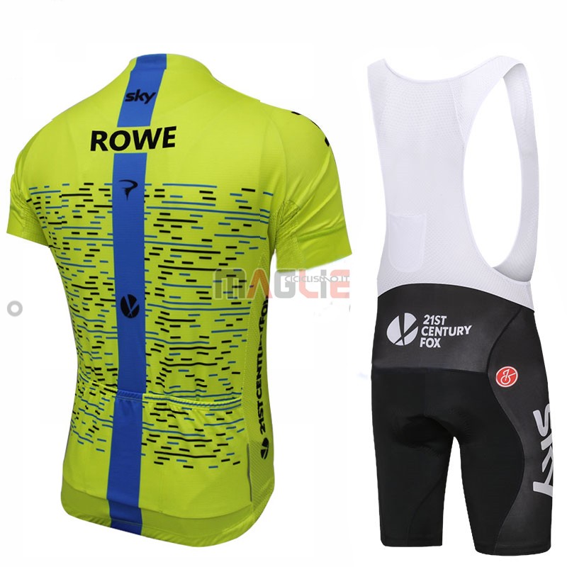 Maglia Sky Manica Corta 2018 Verde e Blu - Clicca l'immagine per chiudere